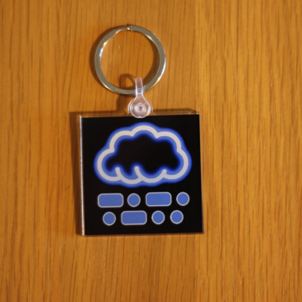 Cloudlog Acrylic Keychain